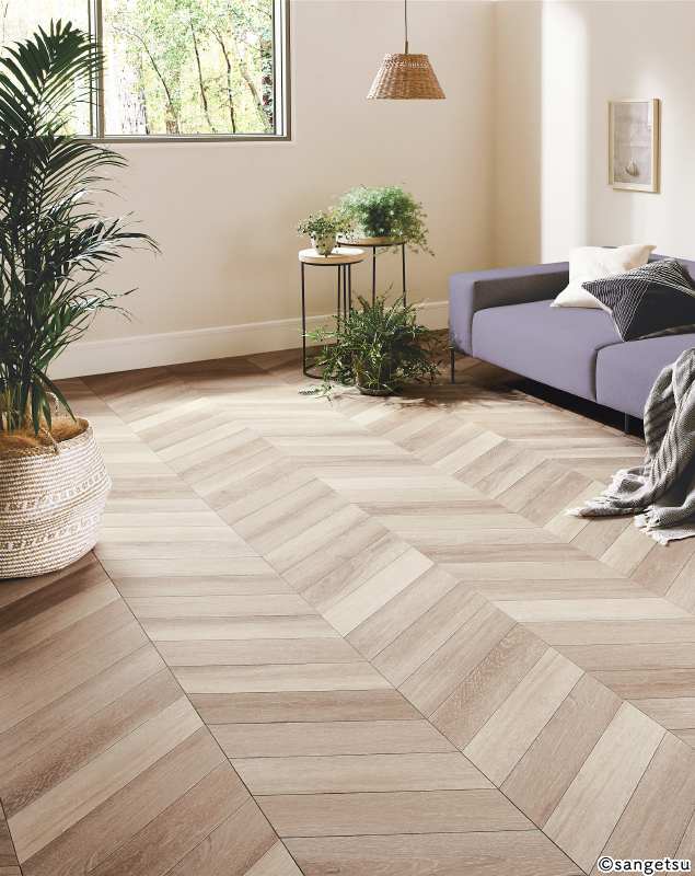 サンゲツのフロアタイル