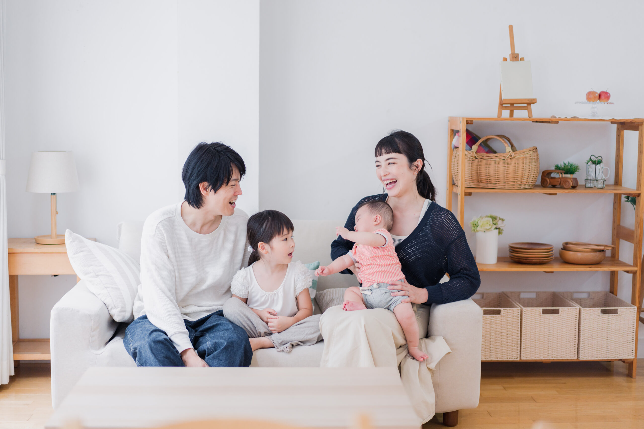 家族団らんの様子