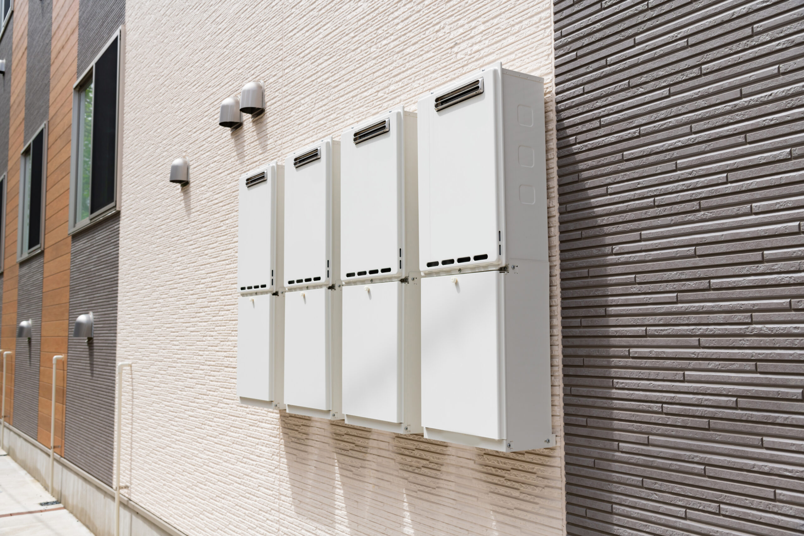 集合住宅の給湯器