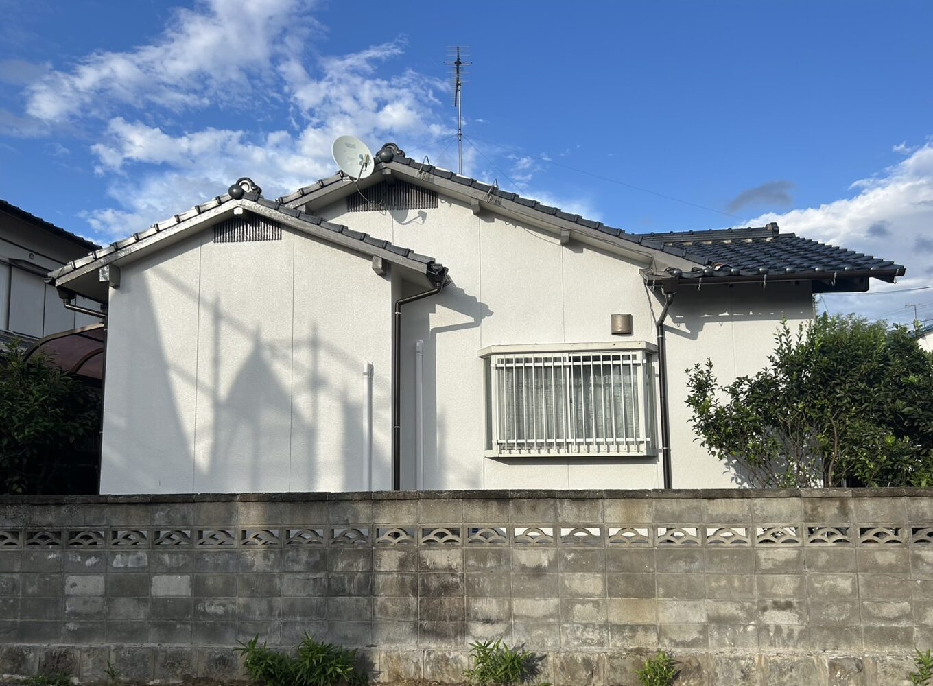 Ｔ様邸　西側外壁補修及び塗装工事